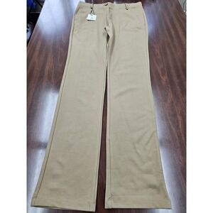 Tapata Womens Khaki Dress Pants Size M Stretch Straight Leg Career Work NWT